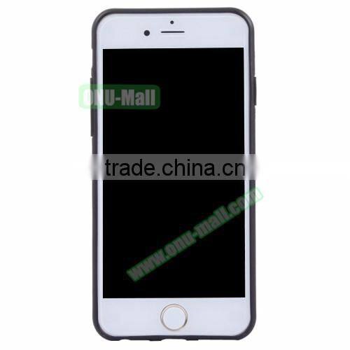 Factory Price OEM Luminous Frame Transparent Case for iPhone 6, Back Cover Case for iPhone 6s