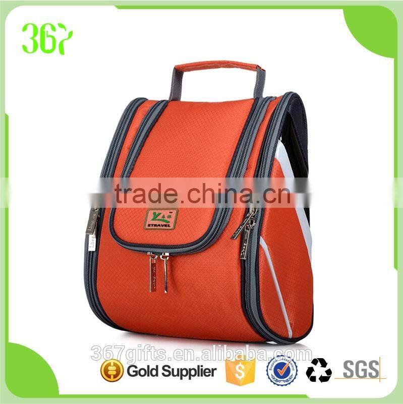 Promotional Toiletry Waterproof Wash Cosmetic Bags/Toilet Kit Travelling Make Up Bag/Toilet Bag with Pockets