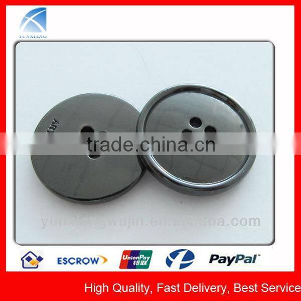 YX1022 Custom Made 2 Holes Metal Shirts Buttons