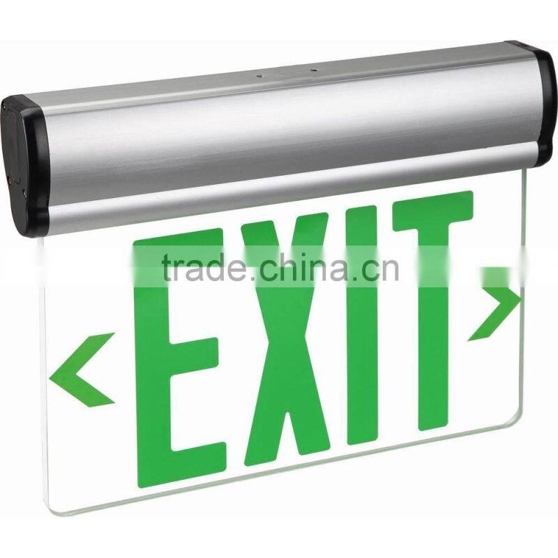 ET-100 combo LED rechargeable exit sign ul 924
