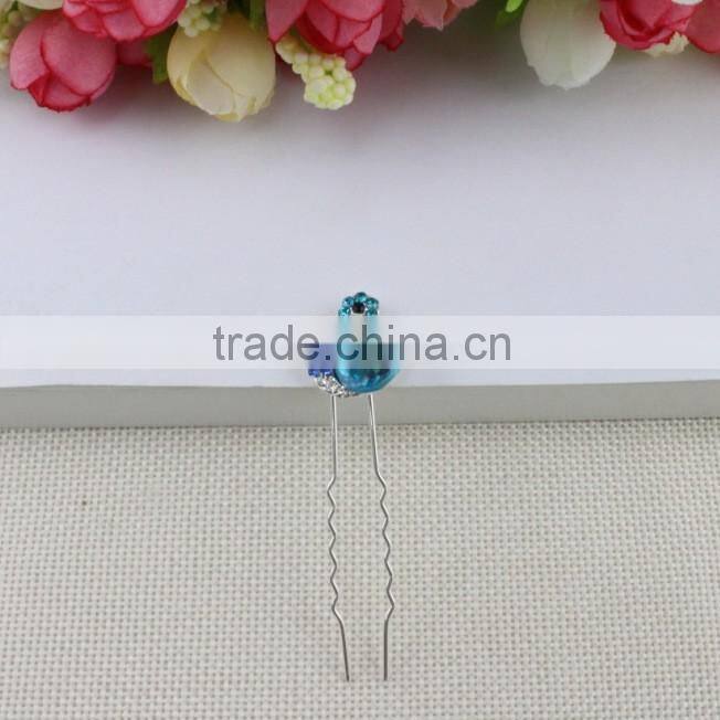 Cute swan alloy hair claw girls headwear kids hairpins decoration