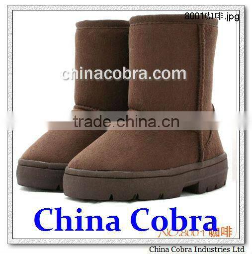 soft sole leather kids boots winter boots CHINA COBRA BOOTS