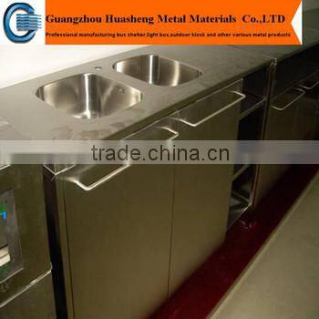 Modern Stainless Steel Kitchen Furniture,Sink Unit with Cabinet