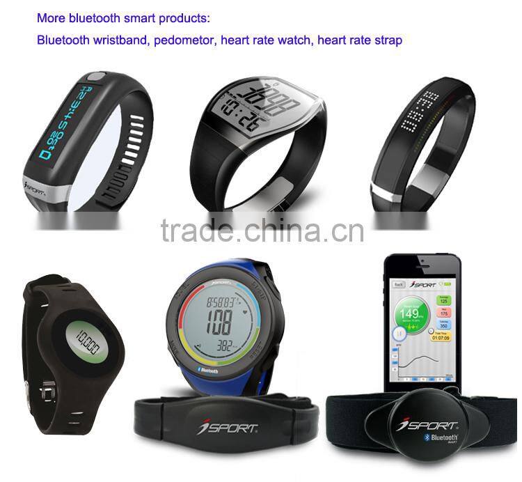 Wireless Charging E ink Paper Display Bluetooth Wrist Watch Pedometer