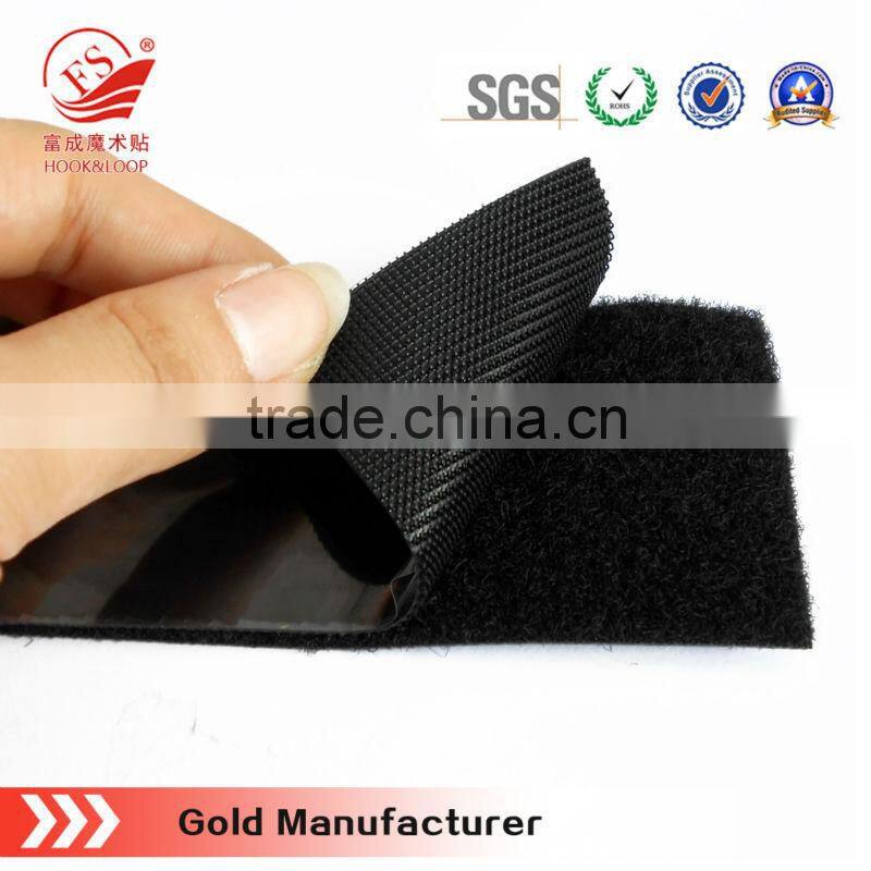 100% nylon colored adhesive hook and loop tape