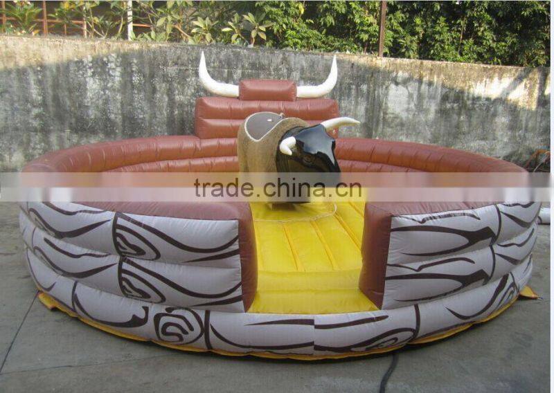 inflatable mechanical surfboard ride/inflatable rodeo surfing board ride