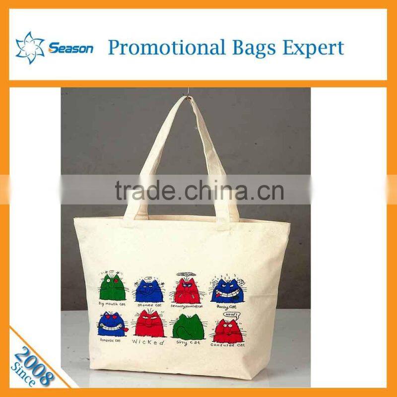 Canvas shoulder bag for vacation /Wholesale canvas cosmetic bag