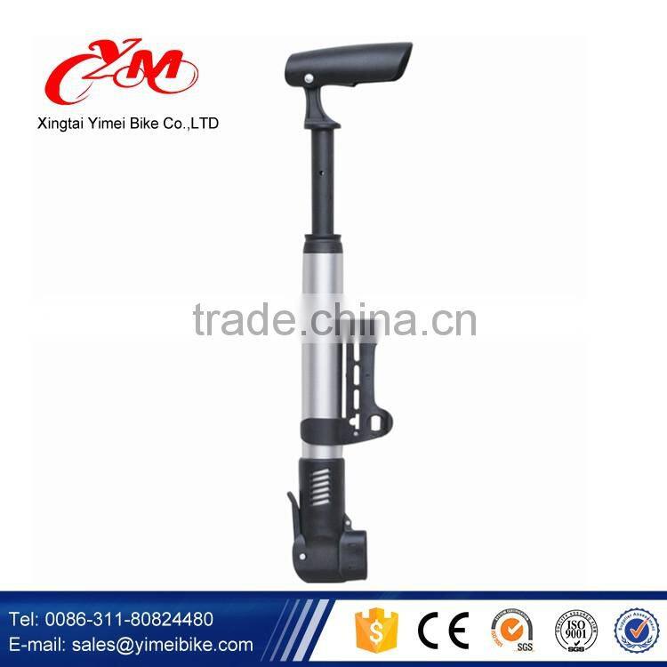 Short multi-function cycle bike pump / price of hand pump CO2 / auto portable bicycle pump hose