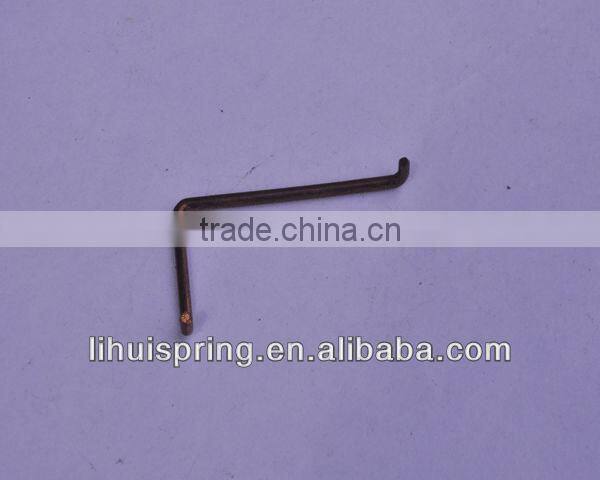 deformed wire spring used by plastic