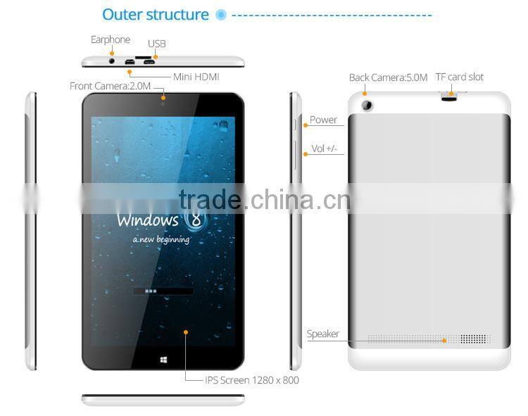 Easy touch windows os best 8 inch cheap tablet pc