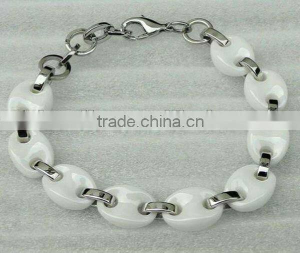 fashion design pure chain Ceramic bracelet vners
