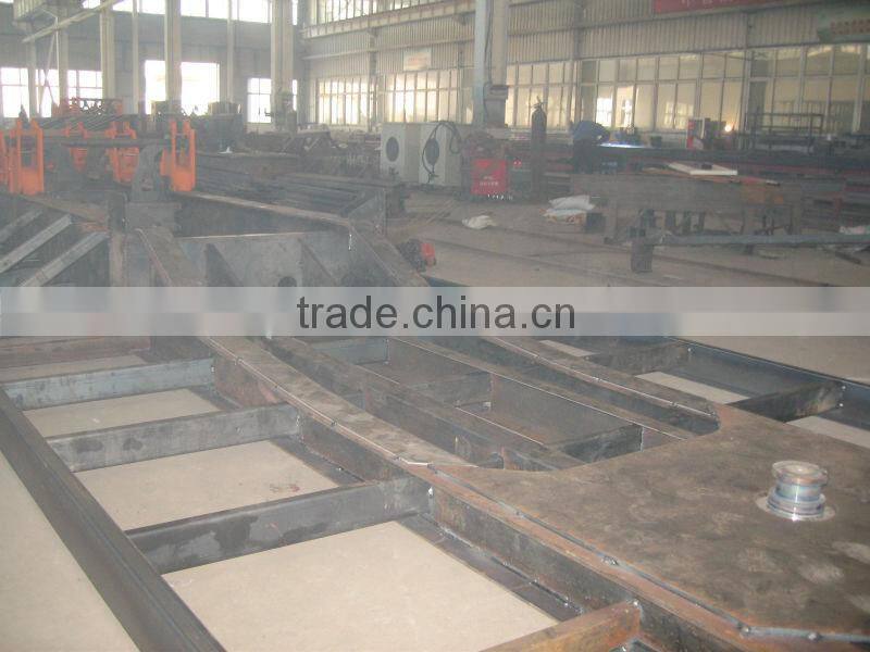 tri-axles 70ton lowbed gooseneck low loader trailer