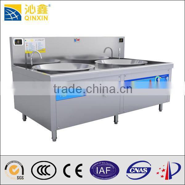 high quality kitchen equipment induction wok burner Stainless steel induction electric commerical cooker wok burner stove