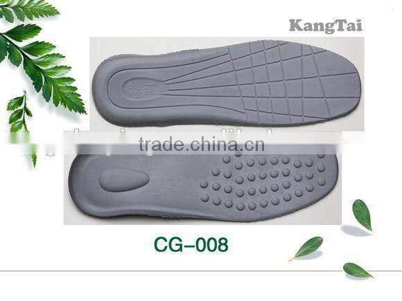 Massage natural latex footbed for shoes insole / latex free insoles