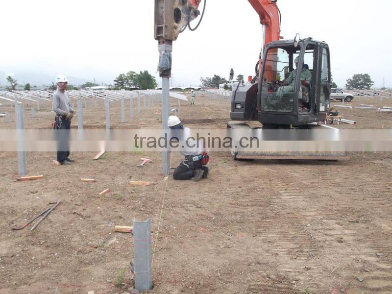Excavator attachment pile driver for sale Best Selling