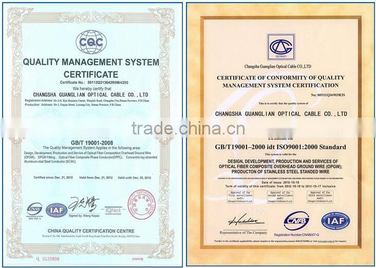 china manufacturing overhead power line fitting OPGW dead-end opgw earthwire tension fittings