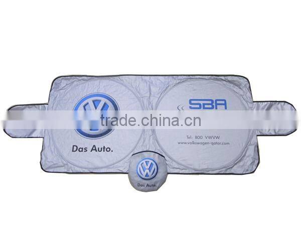 car sun shade car windshield sun shade roll up car sun shade car front sun shade with customized logo st3701