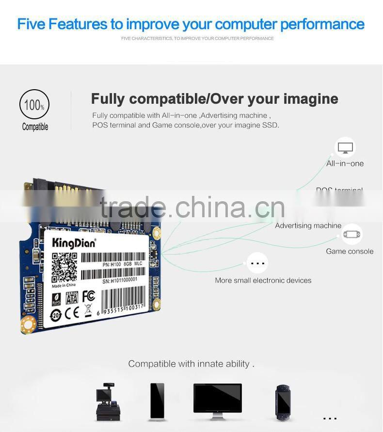 SSD Solid State Drive half slim sata2 8gb external hard disk drive ssd hard drive