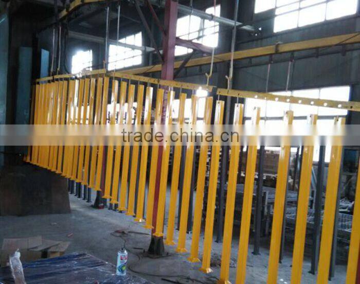 Powder coating and corrosion protection feature big bag storage steel stack rack