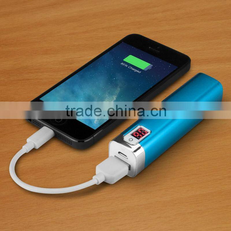 customized wedding gifts for guests mini lcd display power bank 1000ma
