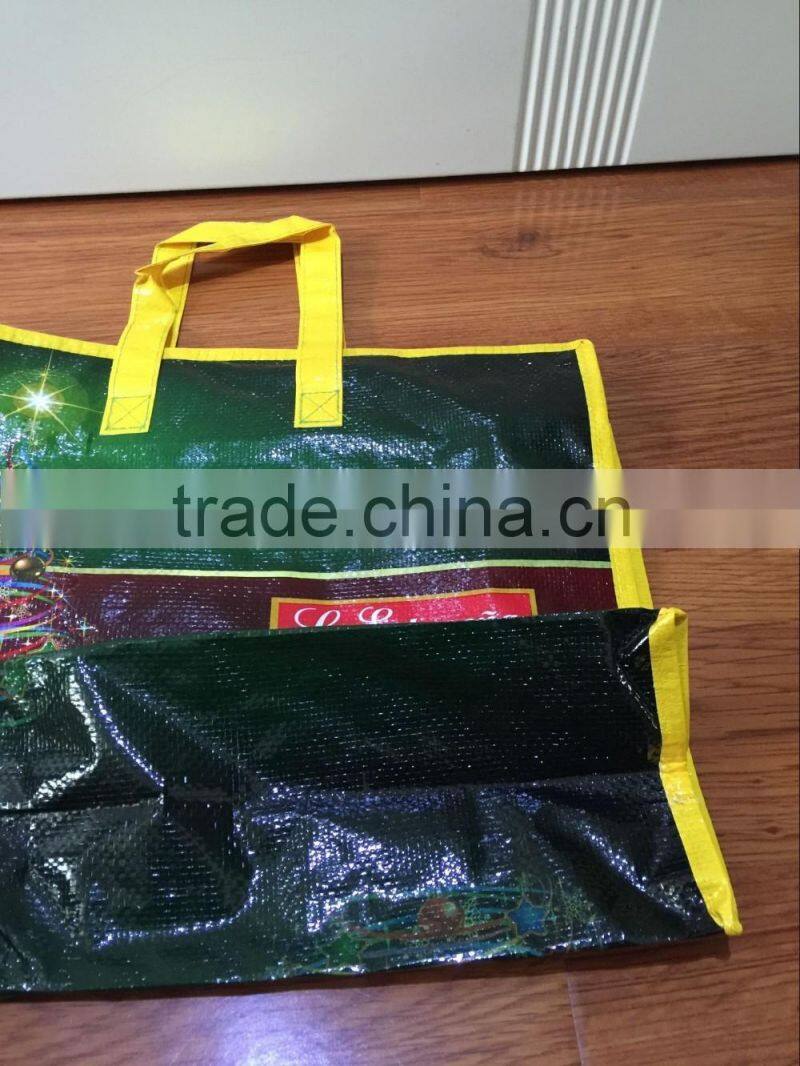 Customized PP zipper woven bag