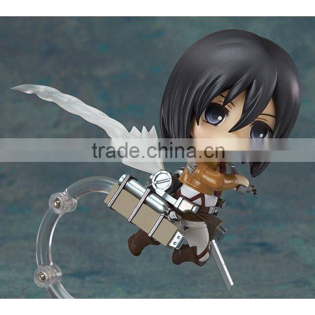 2014 Cute Anime Plastic Action Figures,OEM Injection PVC Anime Action Figure