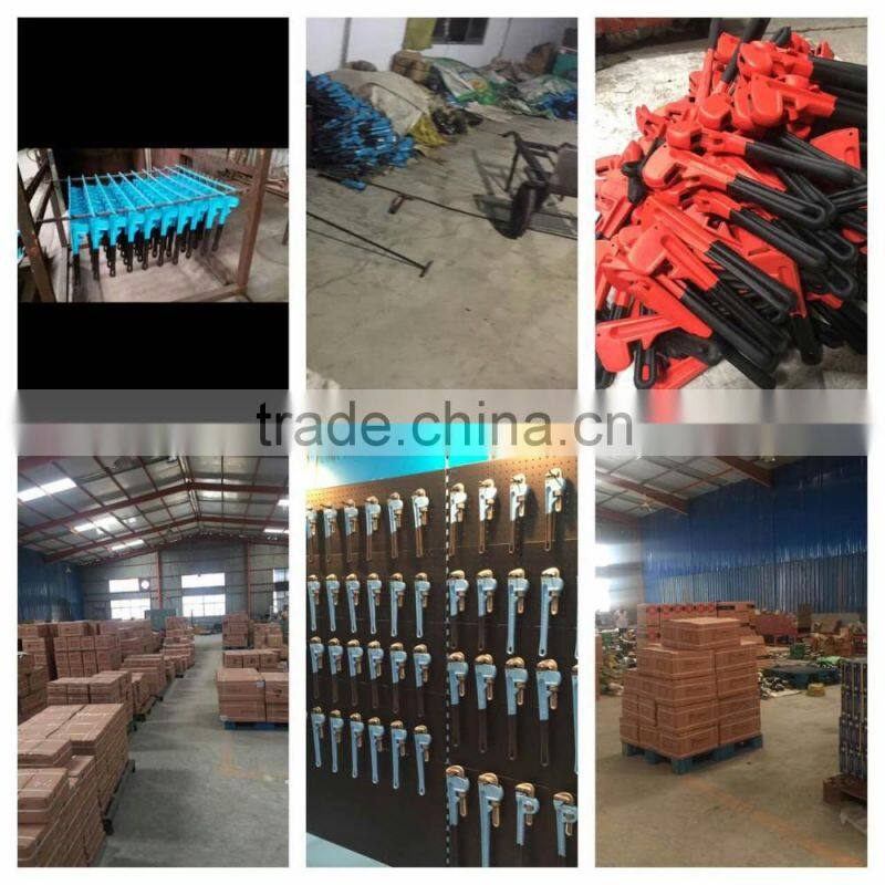 good quality of Linyi heavy duty dipped handle pipe wrench 36" -406