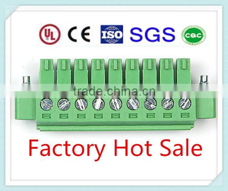 High Quality 5.08 Male Terminal Block with UL, CE, ISO, SGS,CQC Approved