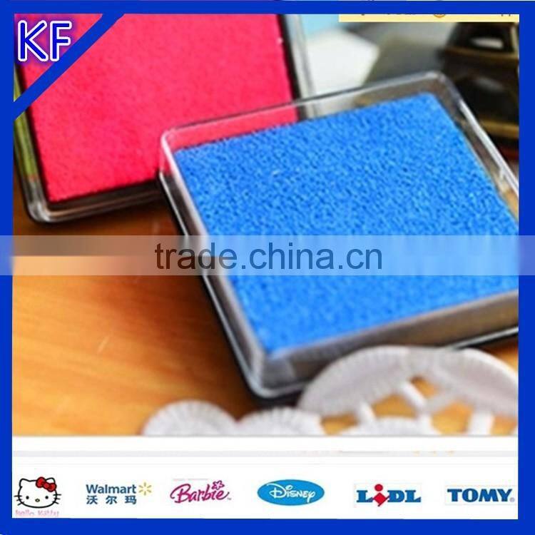 various colorful small stamp pad