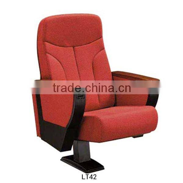 Folding furniture Superior lecture chair Good design auditorium seat for sale LT42