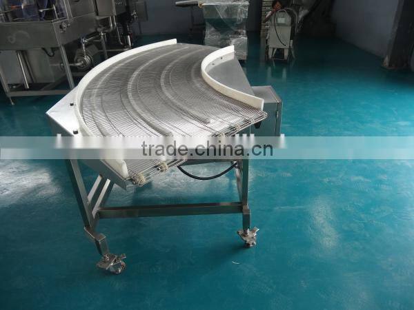 90 degree curve belt conveyor