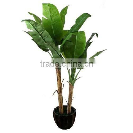 decorative artificial plastic banana tree