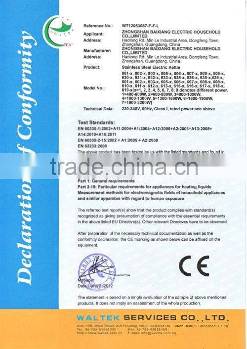 stainless steel home electric kettle