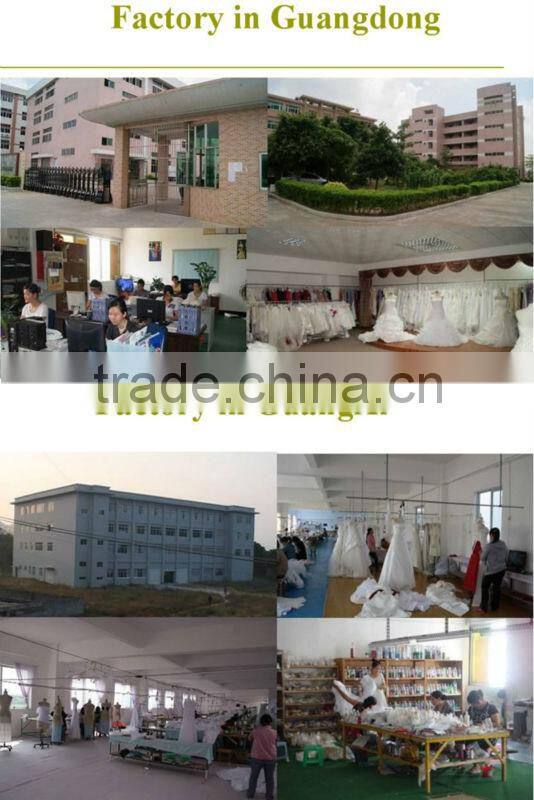 2015 sophisticated bead bodice flowers colored short wedding dress with long tail