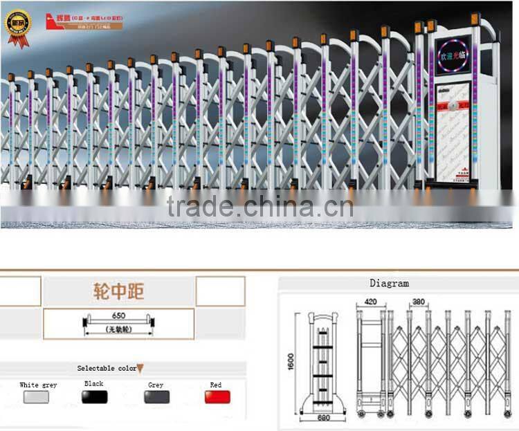 Retractable Gates strong motor automatic door