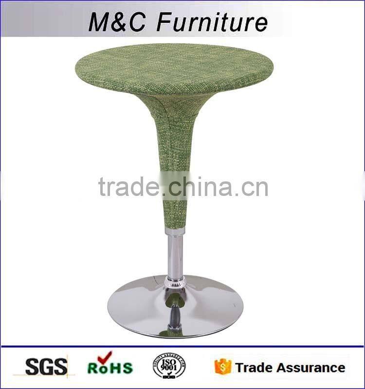 Beautiful high quality wicker rattan bar stool with round seat