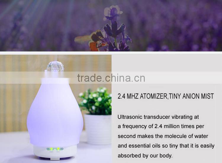 Guangdong manufacture new arriving high-quality Polystone scent oil humidifier ultrasonic/100ml aroma diffuser with timer