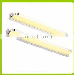 Acrylic Material 9w 3lamps Round shape indoor bathroom LED wall lamp 100-240V AC JUSHENG