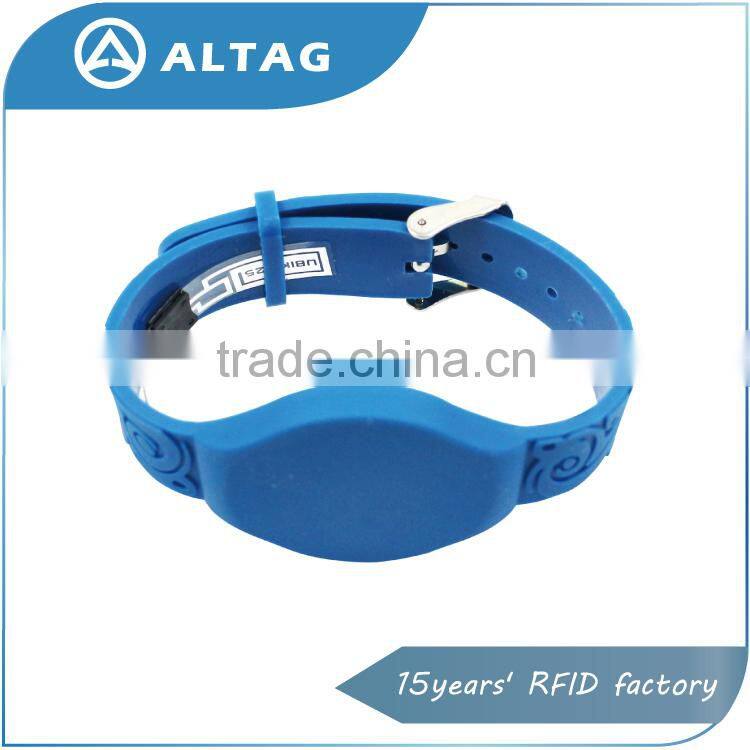 colorful silicon rfid wristband NFC wristband