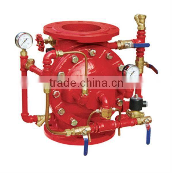 fire fighting diaphragm water fire alarm valve