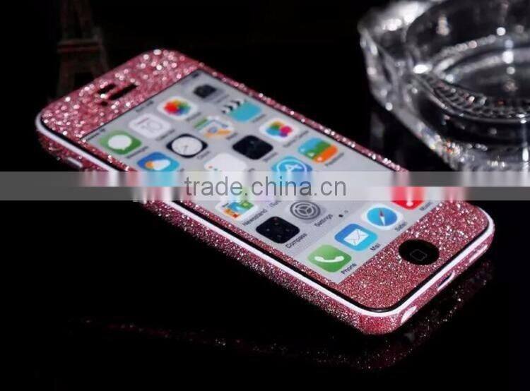 Full Body Luxury Bling Diamond Protector Film Sticker for iPhone 4s 5s 6 6s plus