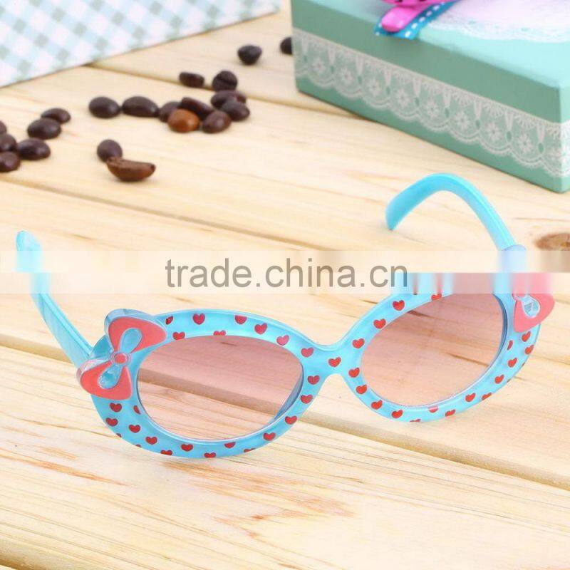 Fashion Baby Kids Children Sun Glasses Plastic Sunglasses Girls Bow Eyewear