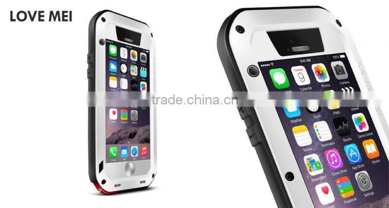 For samsung galaxy s5 love mei aluminum waterproof case/love mei aluminum case for s5