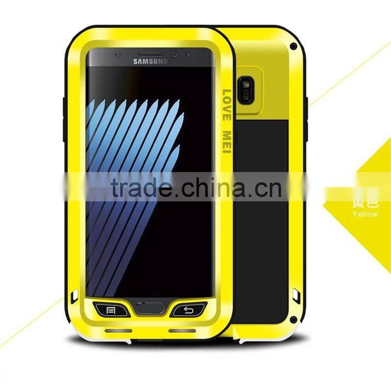ORIGINAL Love Mei Powerful Case FOR GALAXY NOTE 7 Shockproof Waterproof Rugged Metal SHOCKPROOF case FULL LINE TAKTIK
