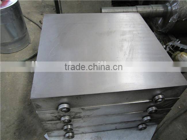 Rubber tile press with moulds/rubber floor tiles making machine with molds