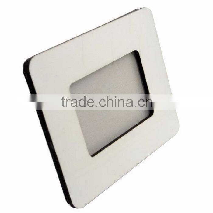 China manufacturer 6mm 7x8.5" heat transfer wooden photo frame