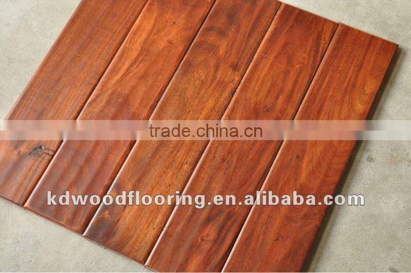 Solid acacia wood flooring