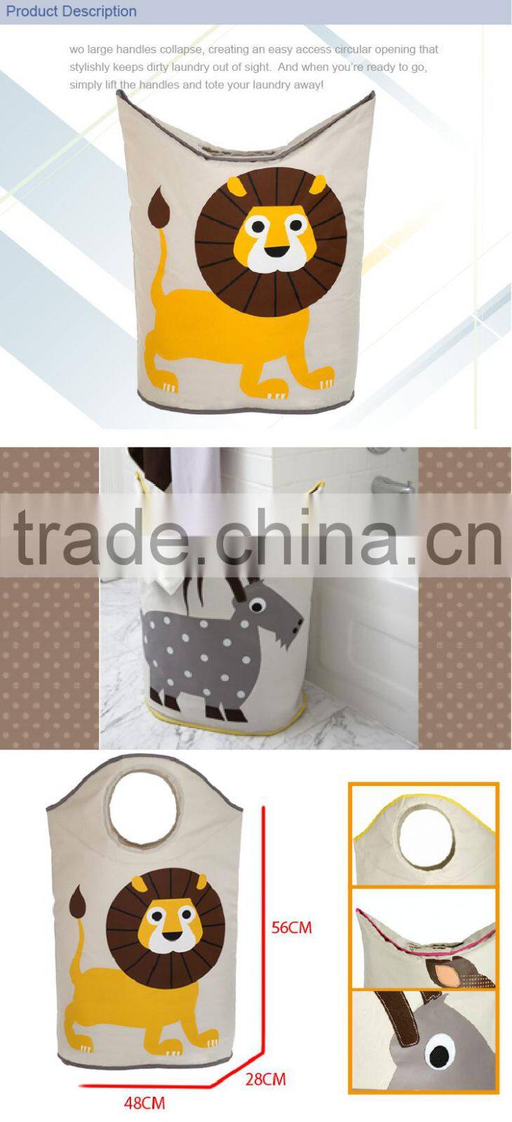 cloth organizer laundry hamper clothes container folding canvas box cloth storage basket cloth laundry hamper