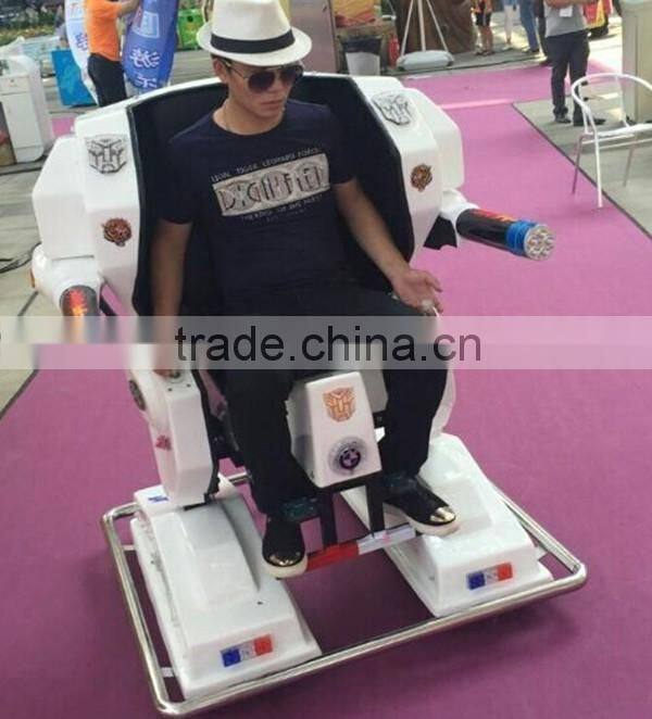 New model kiddie robot walking rides , robot walking machine for kids