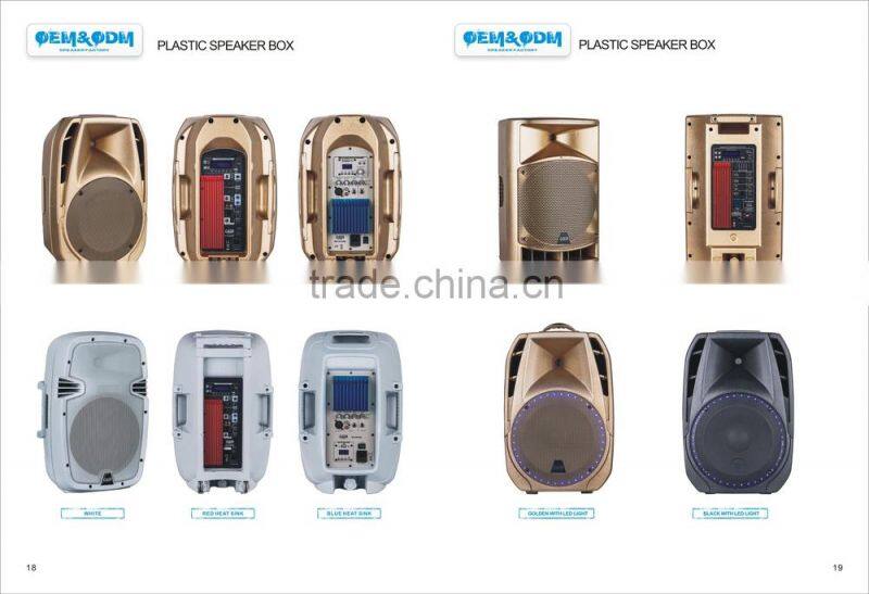 15" Passive speaker box cabinet live sound equipment speaker